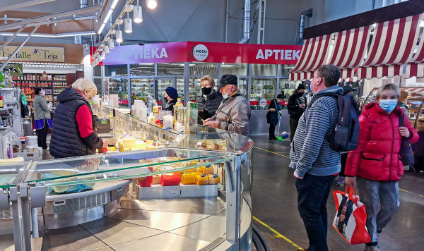 Центральный рынк в Риге