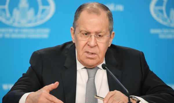 Пресс-конференция главы МИД РФ С. Лаврова Министр иностранных дел РФ Сергей Лавров на пресс-конференции