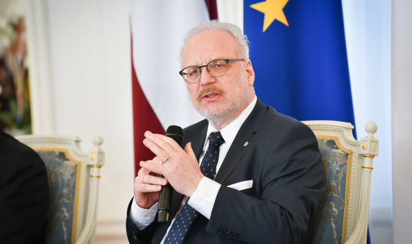 Президент Латвии Эгилс Левитс Президент Латвии Эгилс Левитс