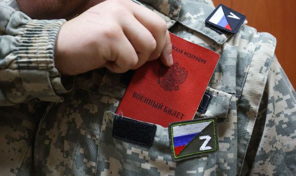 Мужчина, призванный на воинскую службу в ходе частичной мобилизации в РФ Мужчина, призванный на воинскую службу в ходе частичной мобилизации в РФ