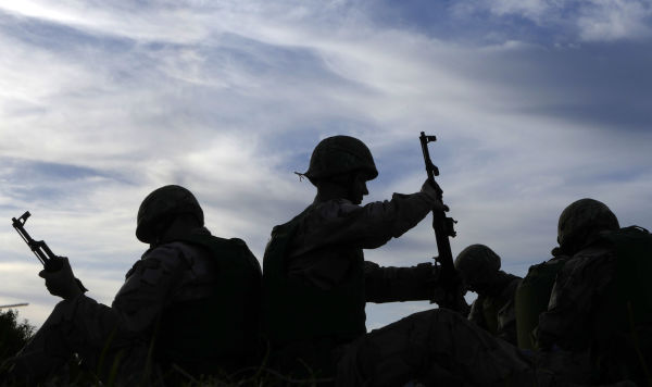 Украинские военнослужащие
