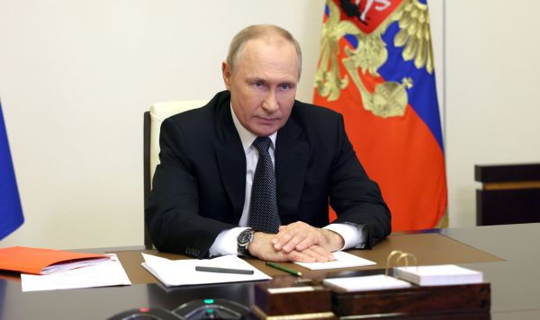 Президент РФ Владимир Путин провел заседание Совбеза РФ
