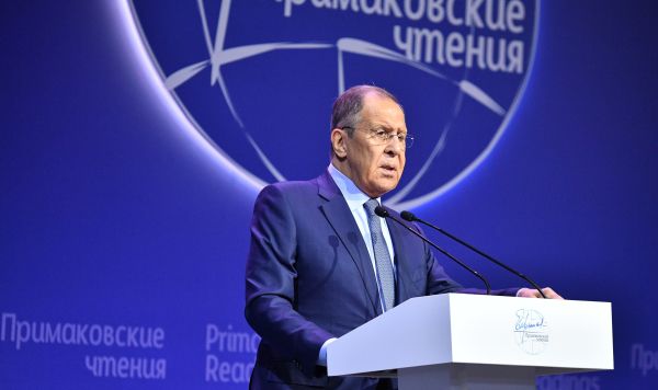 Министр иностранных дел РФ Сергей Лавров выступает на VIII Международном научно-экспертном форуме "Примаковские чтения", Москва, 7 декабря 2022 Министр иностранных дел РФ Сергей Лавров выступает на VIII Международном научно-экспертном форуме "Примаковские чтения", Москва, 7 декабря 2022