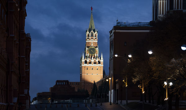Спасская башня Московского Кремля