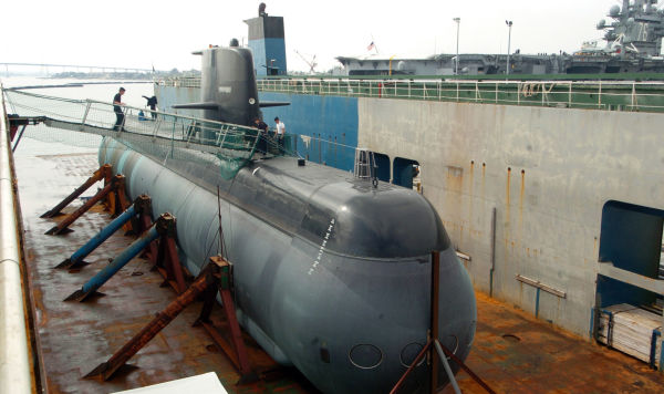 ДПЛ «Готланд» прибыла в Сан-Диего, США. 2005 год