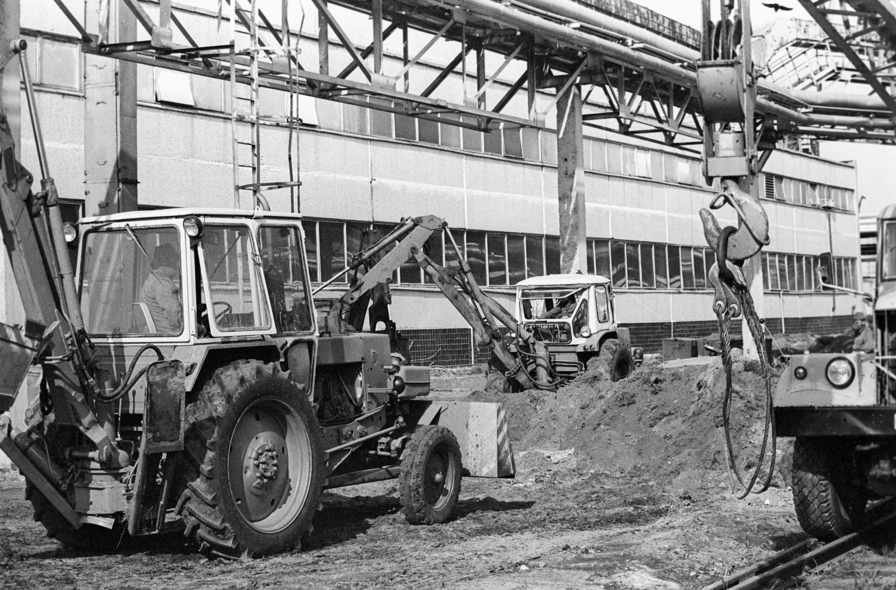 Работы на Чернобыльской АЭС, май 1968 года