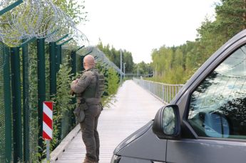 Сотрудник пограничной службы Эстонии