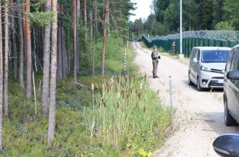 Сотрудники пограничной службы Эстонии