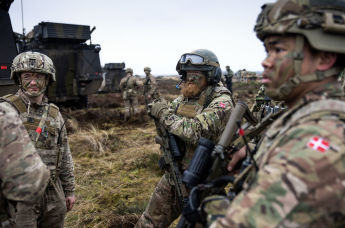 Датские военнослужащие. Архивное фото