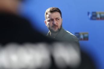 Президент Украины Владимир Зеленский на саммите НАТО в Вильнюсе, Литва, 12 июля 2023