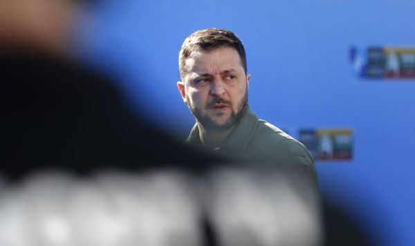 Президент Украины Владимир Зеленский на саммите НАТО в Вильнюсе, Литва, 12 июля 2023 Президент Украины Владимир Зеленский на саммите НАТО в Вильнюсе, Литва, 12 июля 2023