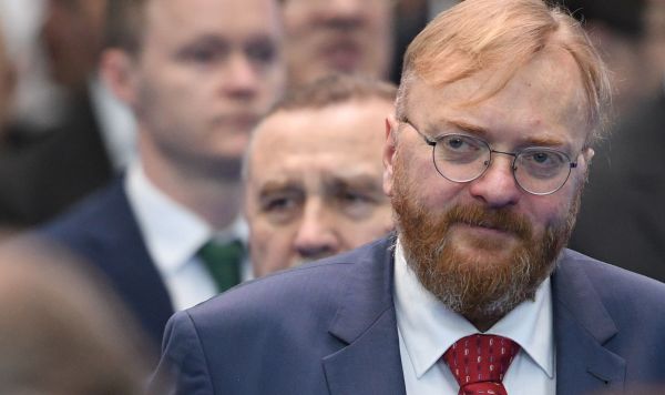 Ежегодное послание президента РФ В. Путина Федеральному Собранию Депутат Госдумы Виталий Милонов