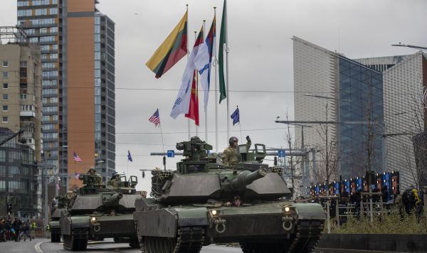 Военный парад в Вильнюсе, 25 ноября 2023