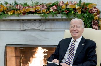 Президент США Джо Байден во время встречи с президентом Украины Владимиром Зеленским в Белом доме