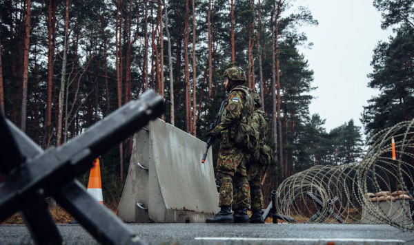 Эстонские военнослужащие