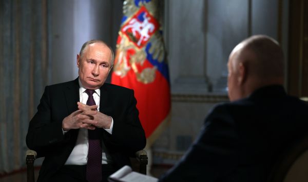 Интервью Владимира Путина гендиректору "России сегодня" Дмитрию Киселеву