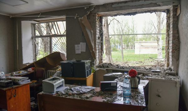 ВСУ обстреляли центр Горловки в ДНР