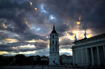 Соборная площадь в Вильнюсе, Литва