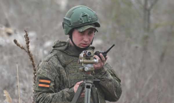Боевая работа САУ "Акация" Южной группировки войск