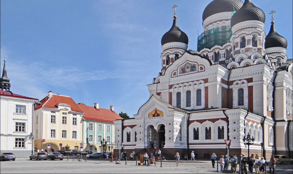  Собор Александра Невского в Таллине, Эстония               