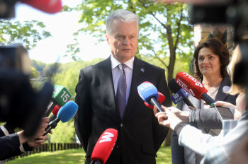 Президент Литвы Гитанас Науседа