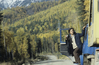 Житель поселка Кичера, фотограф-любитель Иван Вяткин, 1984 год