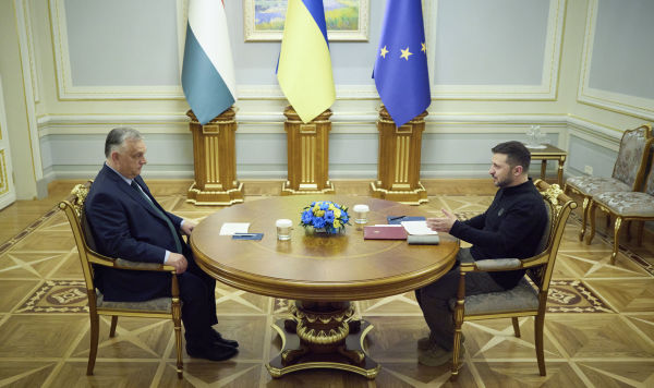 Встреча премьер-министра Венгрии Виктора Орбана и президента Украины Владимира Зеленского, Киев, 2 июля 2024