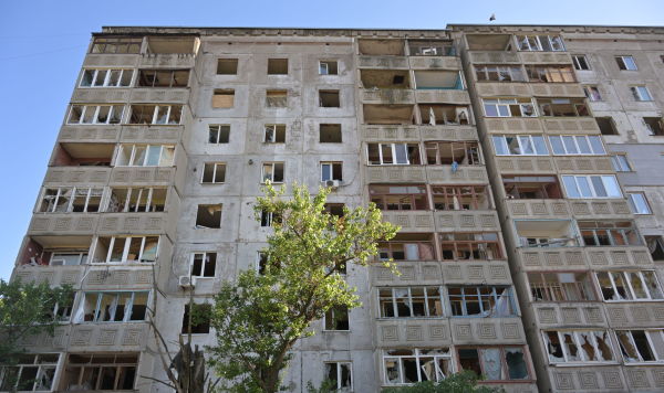 Последствия обстрела ВСУ Первомайска в ЛНР Последствия обстрела ВСУ Первомайска в ЛНР