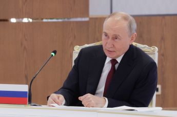 Президент РФ Владимир Путин на заседании ОДКБ в Астане, Казахстан, 28 ноября 2024