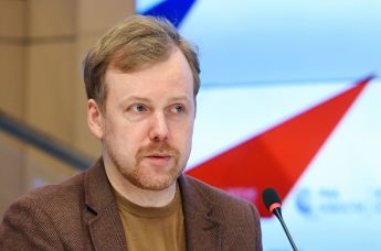Футуролог Данила Медведев во время круглого стола на тему: "Агрокосмическая программа и новейшие разработки агрохимической отрасли России" в Международном мультимедийном пресс-центре МИА "Россия сегодня" в Москве