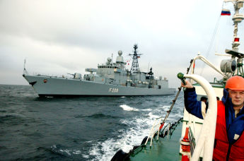 Боевые корабли НАТО совершили деловой заход в порт Балтийска