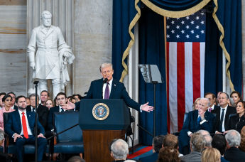 Церемония инаугурации Дональда Трампа, 20 января 2025 г.
