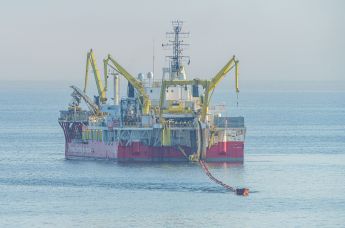 Работы по ремонту кабеля Estlink 2 в балтийском море