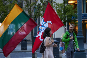 Литовцы празднуют День государства (Valstybės diena), Вильнюс, 6 июля, 2023 г.