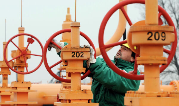 Газоприемная станция в Венгрии Газоприемная станция в Венгрии