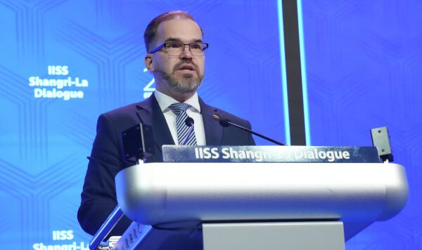 Министр обороны Литвы Робертас Каунас, 30 мая 2026 г. Министр обороны Литвы Робертас Каунас, 30 мая 2026 г.