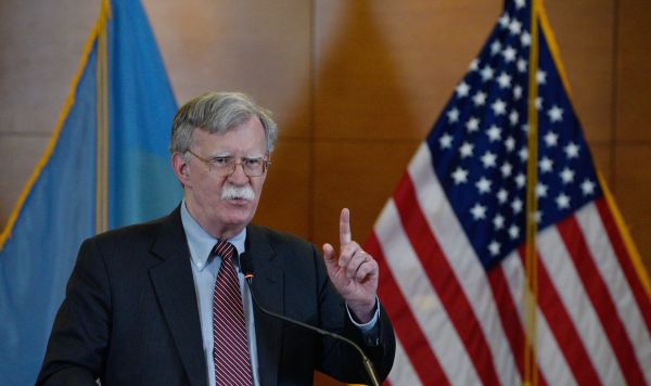Пресс-конференция советника президента США по нацбезопасности Дж. Болтона Пресс-конференция советника президента США по нацбезопасности Дж. Болтона