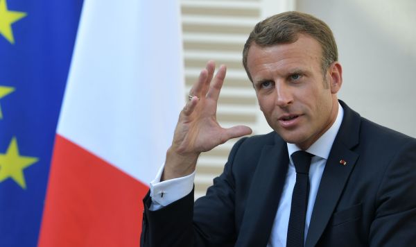 Президент Франции Эммануэль Макрон