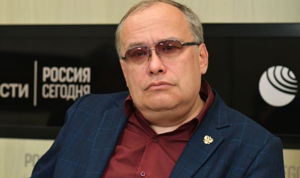 Профессор Санкт-Петербургского государственного университета, президент Российской ассоциации прибалтийских исследований Николай Межевич во время пресс-конференции на тему: "Безопасность в Восточной Балтике"