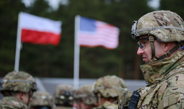 Батальон НАТО под руководством США в польском Ожише Батальон НАТО под руководством США в польском Ожише