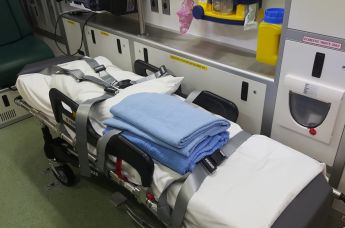 В машине скорой помощи