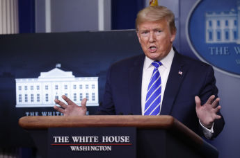 45-й президент США Дональд Трамп