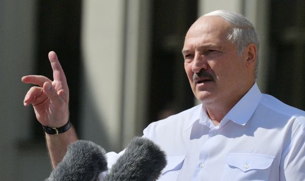 Митинг в поддержку действующего президента Белоруссии А. Лукашенко в Минске