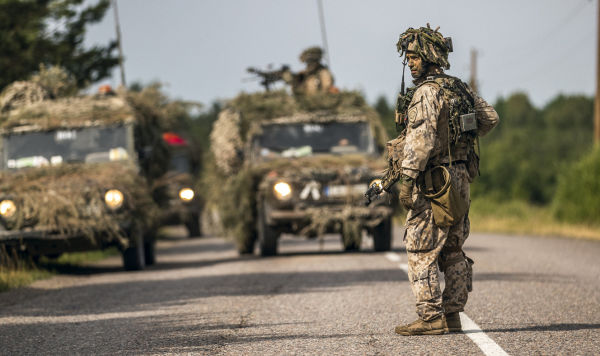 Международные военные учения Saber Strike в Латвии Международные военные учения Saber Strike в Латвии
