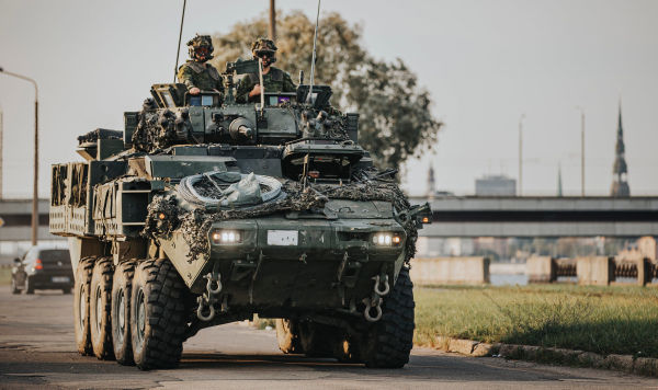 Военные учения Namejs 2020 в Риге Военные учения Namejs 2020 в Риге