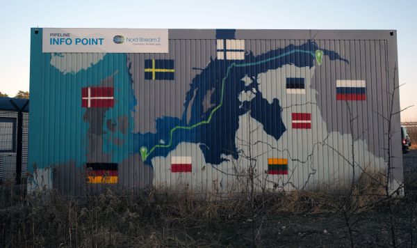 Строительство газопровода "Северный поток-2" в Германии Строительство газопровода "Северный поток-2" в Германии