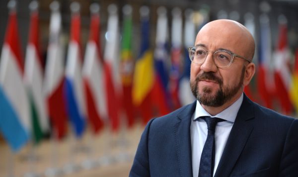 Президент Европейского совета Шарль Мишель на саммите ЕС в Брюсселе