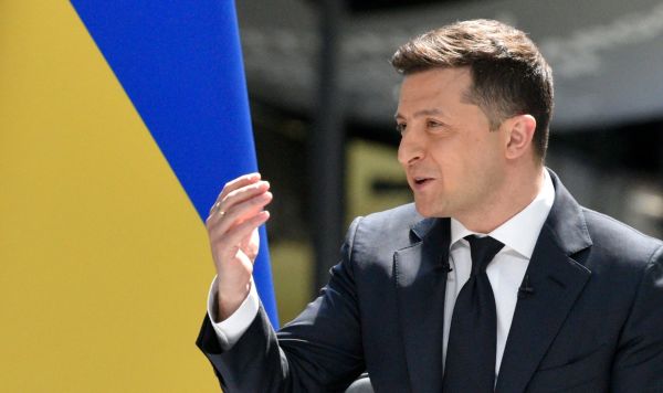 Пресс-конференция президента Украины Владимира Зеленского