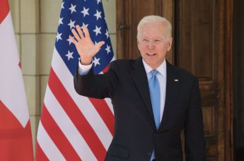 Президент США Джо Байден на вилле Ла Гранж в Женеве перед началом встречи с президентом РФ Владимиром Путиным