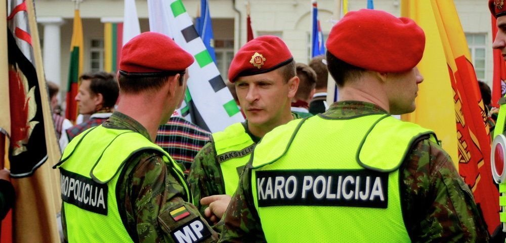 Военная полиция Литвы.